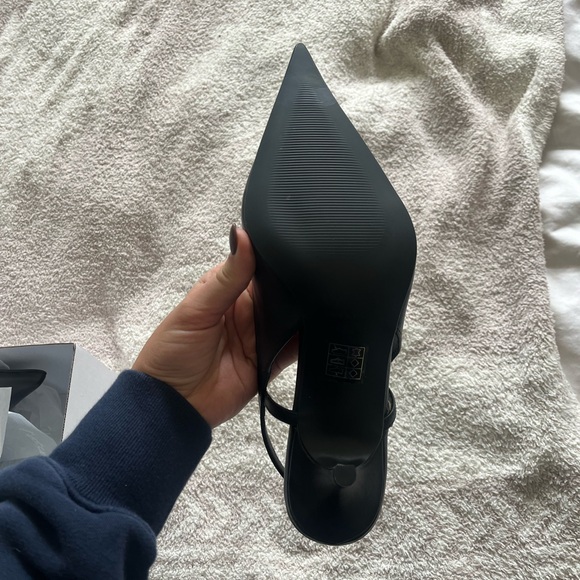 Intervalle black kitten heels - Picture 3 of 5